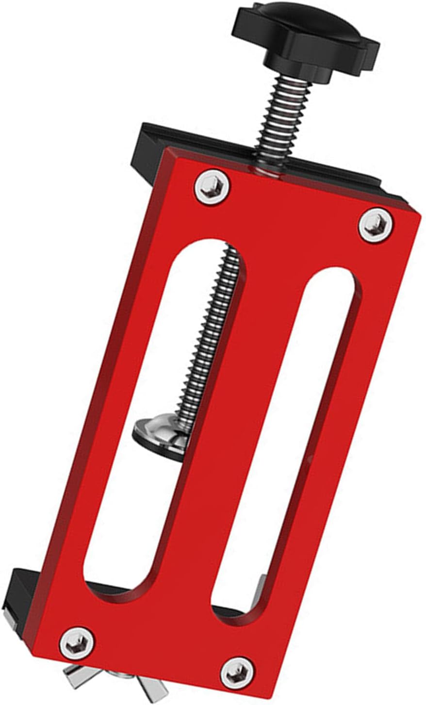 Cabinet Door Mounting Jig Aluminium Alloy Cabinet Door Installation Positioner Jig Multiple Aperture Sizes Options Cabinet Door Positioning Tool