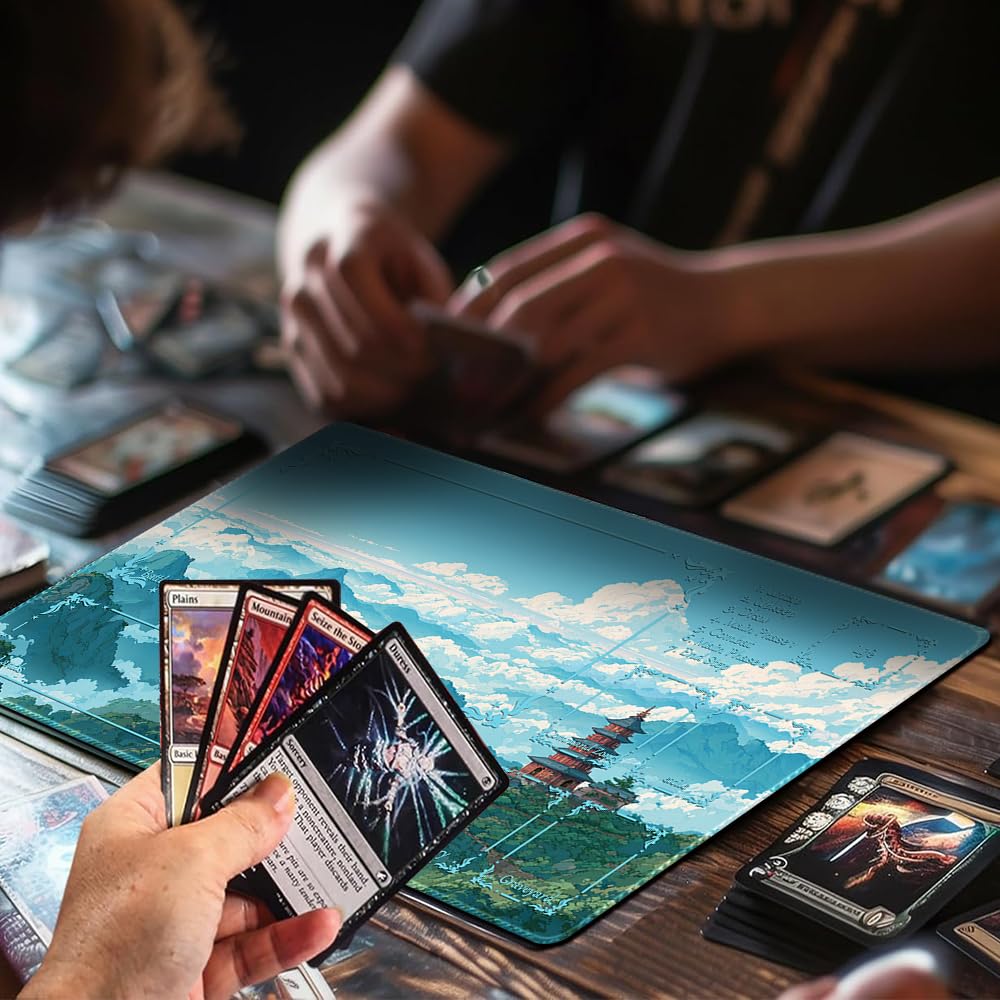 MTG Playmat,With Waterproof Storage black Bag Szie 60 x 35CM - Image 4