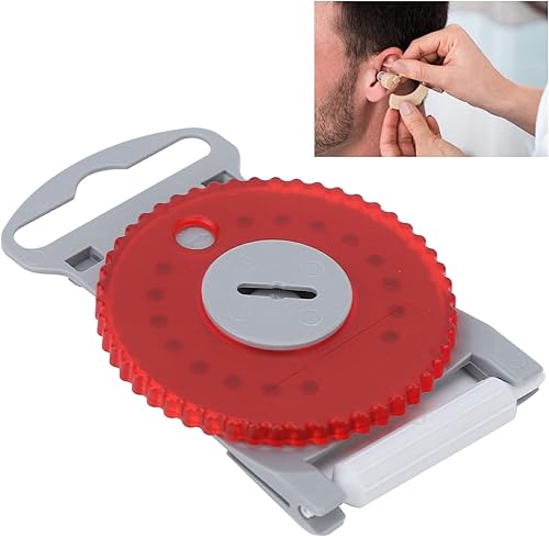 Miniatura 2 de WeaArco Hearing Aid Filters,HF4 Pro Hearing Aid Protection Earwax Guards Filters Cover for Siemens W-Best Rexton(red)