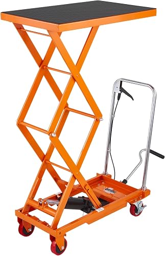 VEVOR Chariot élévateur à plateau 150 kg transport et levage