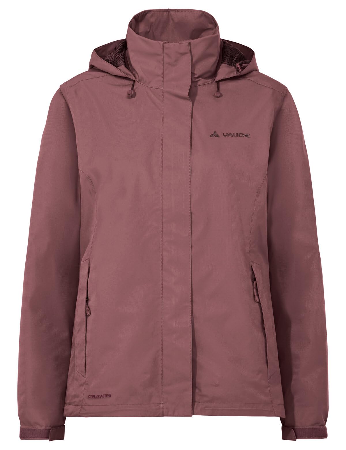 VAUDE Women's Escape Light Jacket, lekka damska kurtka przeciwdeszczowa na wędrówki, wodoszczelna, wiatroszczelna i oddychająca