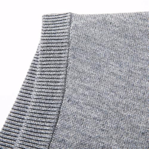 Men's Warm Handsome Sweaters O-Neck Sleeveless Business Sweater Pullovers Vest2