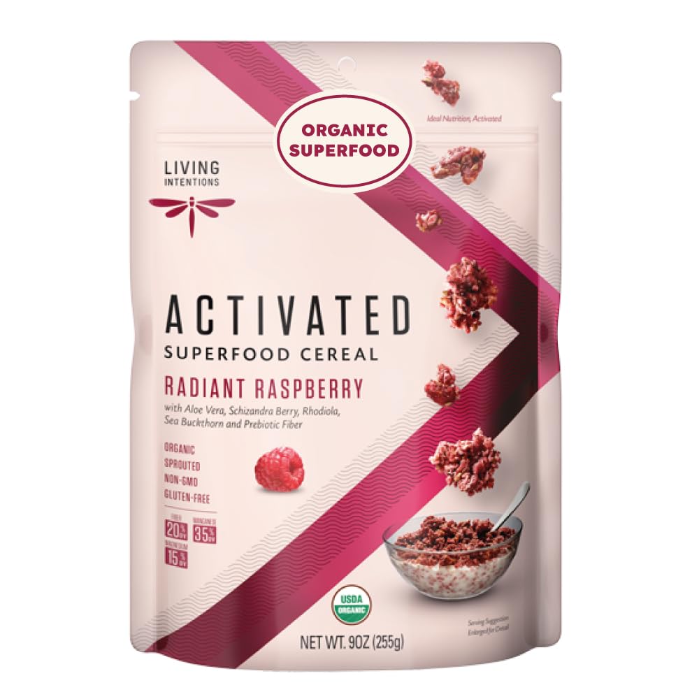 Amazon.com: Living Intentions Organic Superfood Cereal - Radiant ...