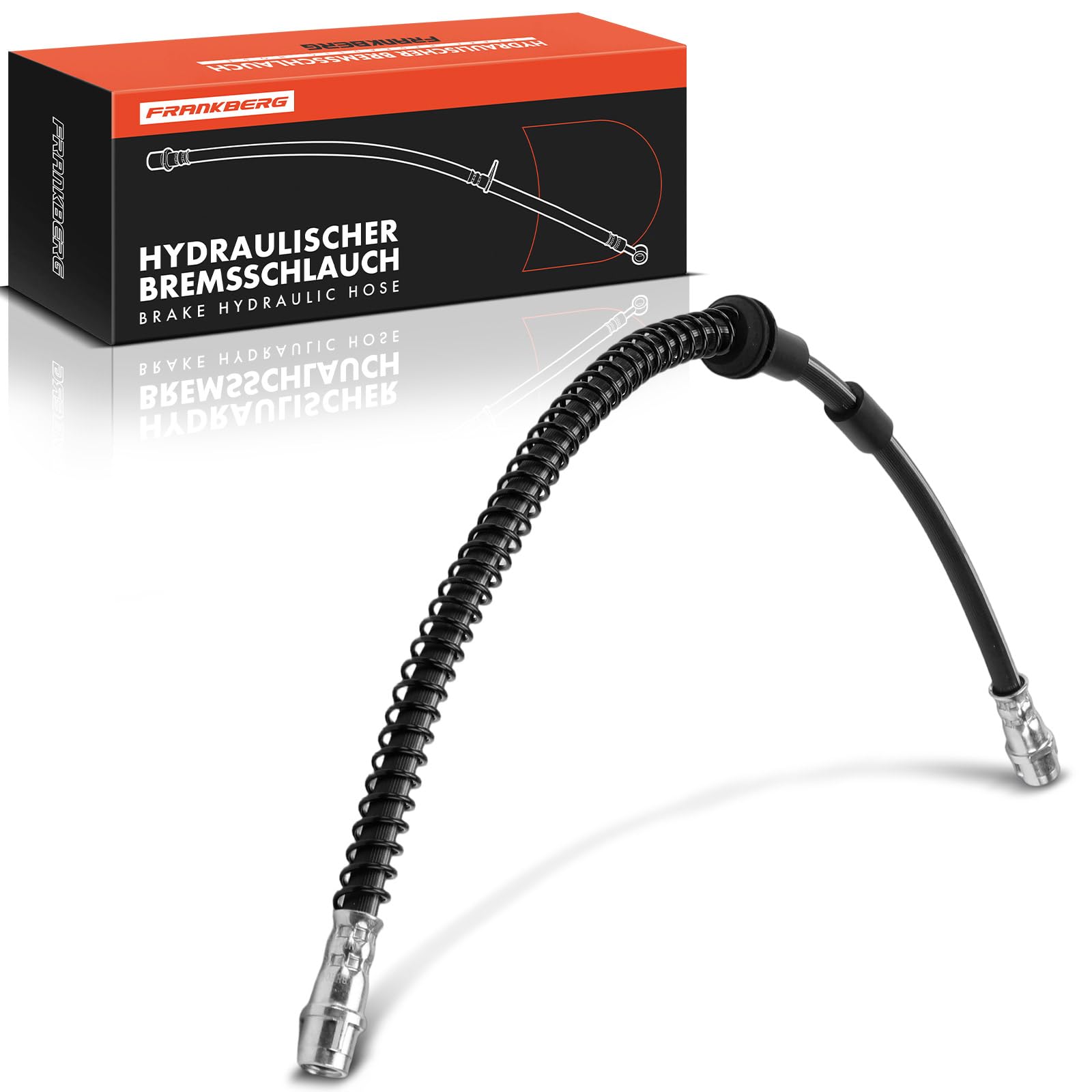 Frankberg Tubo Freno Anteriore Compatibile con T.o.u.a.r.e.g 7P5 7P6 T.o.u.a.r.e.g 7L6 7L7 7LA Q7 4LB C.a.y.e.n.n.e 9PA Replace# 2204944
