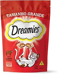 Dreamies Petisco Carne Tentadora Gatos Adultos 150G