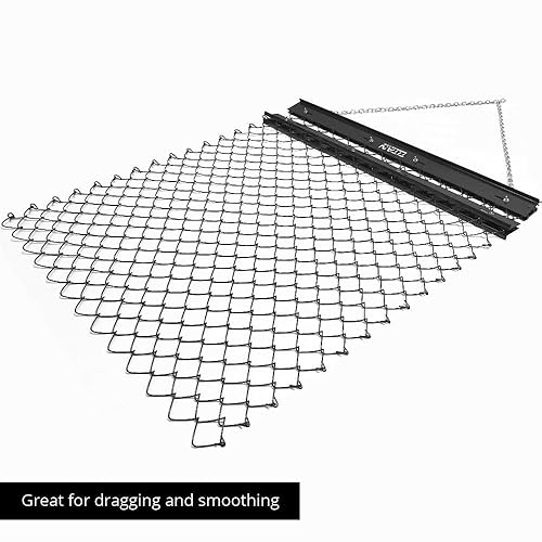 Miniatura 6 de Titan tapete de malla de acero de arrastre para nivelar de 4 pies x 5 pies