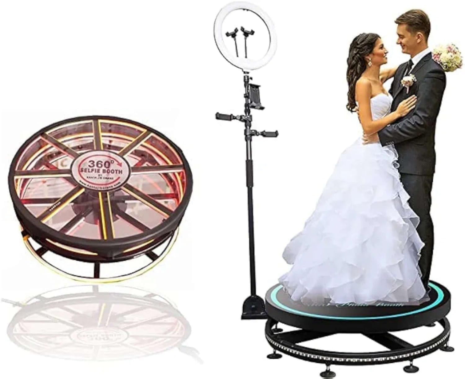Royal Home 360 Video Selfie Booth with, Flight Cash - 30 Inch with Mono Pod and Remote Controller for Big Events, Corporate Functions, Weddings, Birthday Parties-image-12