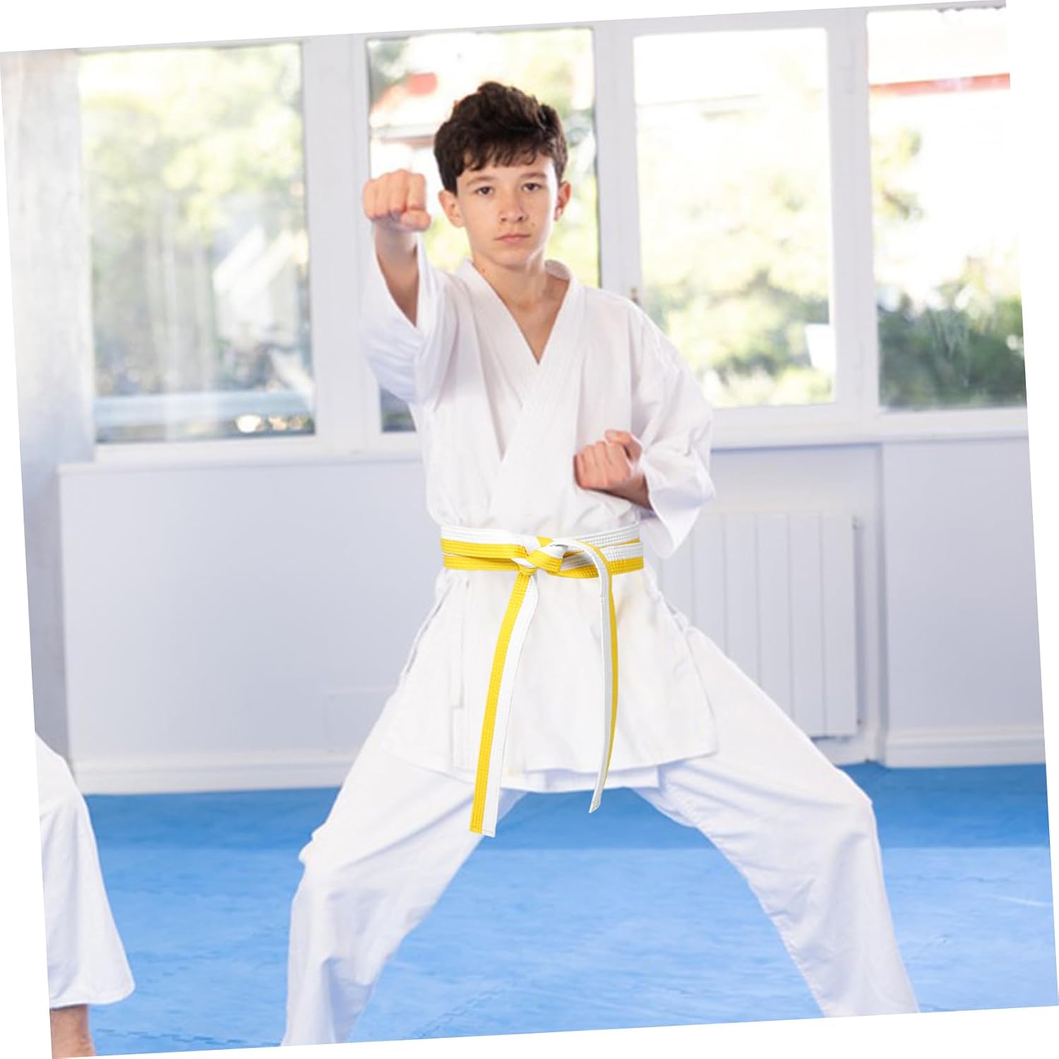 Soft Taekwondo Judo Belt White Karate Belts for Boxing Hapkido Karate Competitions