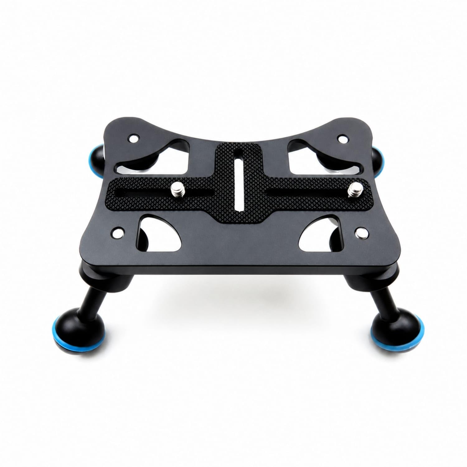 Stable Chassis with 1/4 Mount Slim-Profile Four-Leg Stand Compact Mounting Base Sturdy for Photographers, Videographers, Tabletop, Underwater Filming, Four-foot Base|Underwater Cases & Hous-image-49