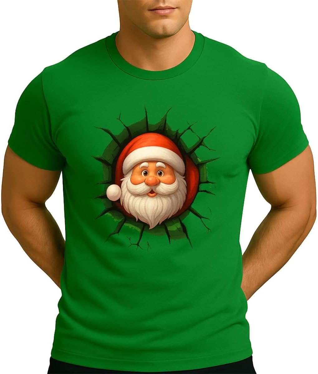 Maglietta Natale Uomo Shirtzshop | 100% Cotone, Taglio Regolare S-XXXL, Stampata In Germania - 3