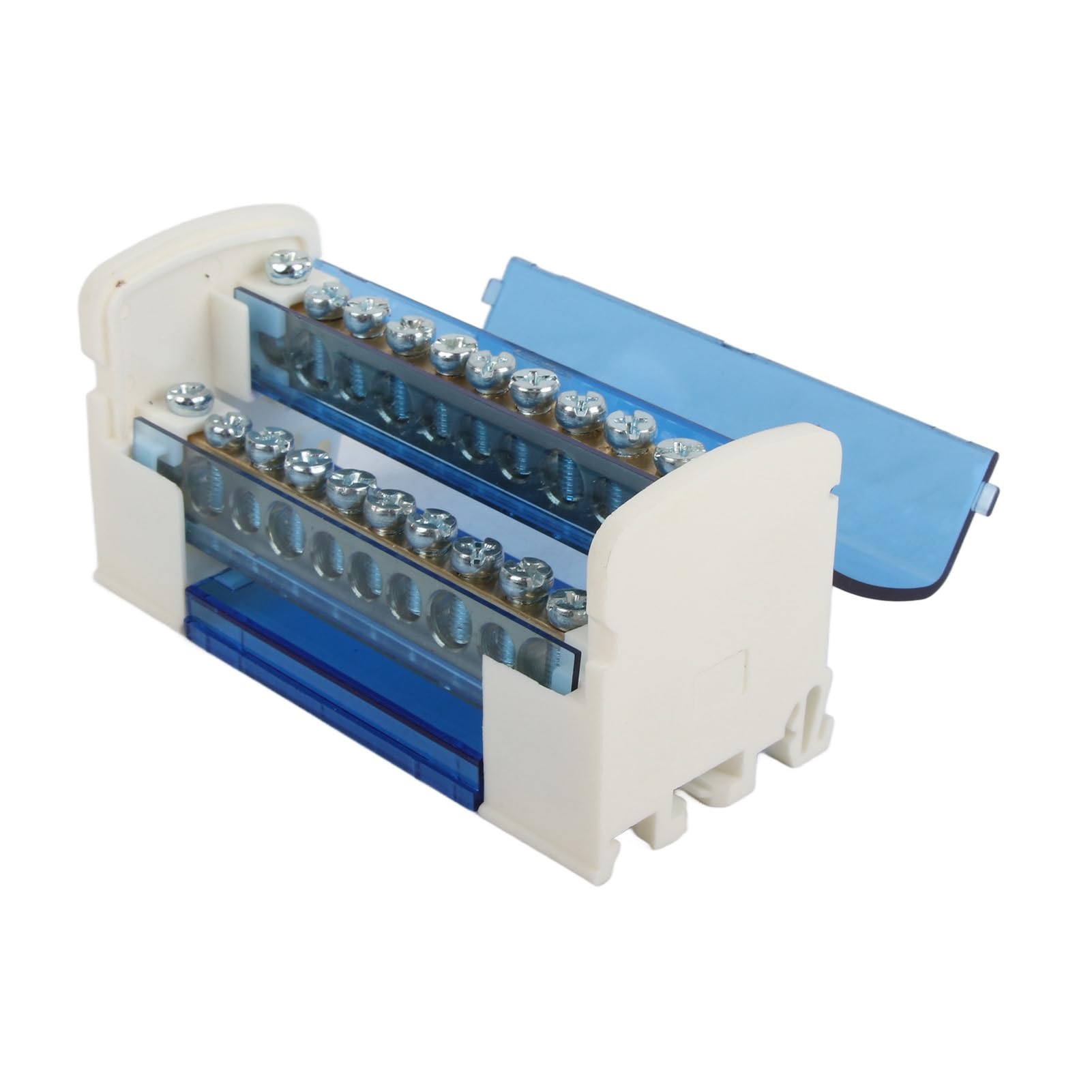 Image secondaire de Barre Omnibus Monophasée 11 Positions avec Boîte de Distribution