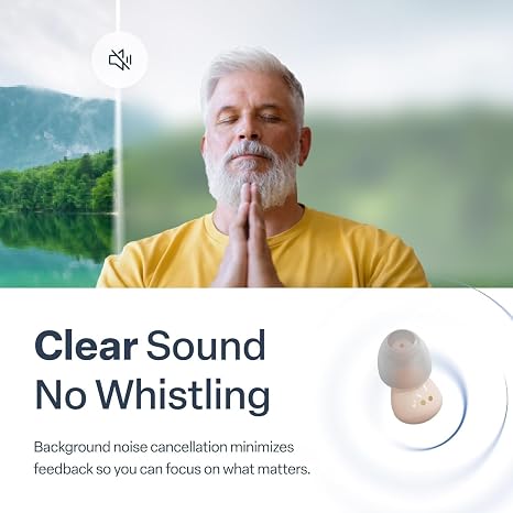 Audien Atom Pro 2 OTC Hearing Aids for Seniors & Adults