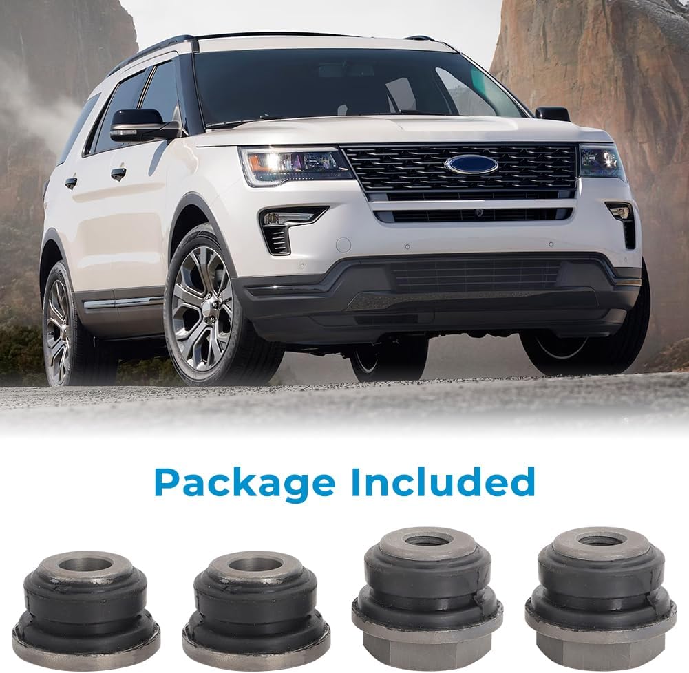 AUTOVIC 4PCS Rack & Pinion Bushings Kit For Ford Explorer 2010 2011 2012 2013 2014 2015