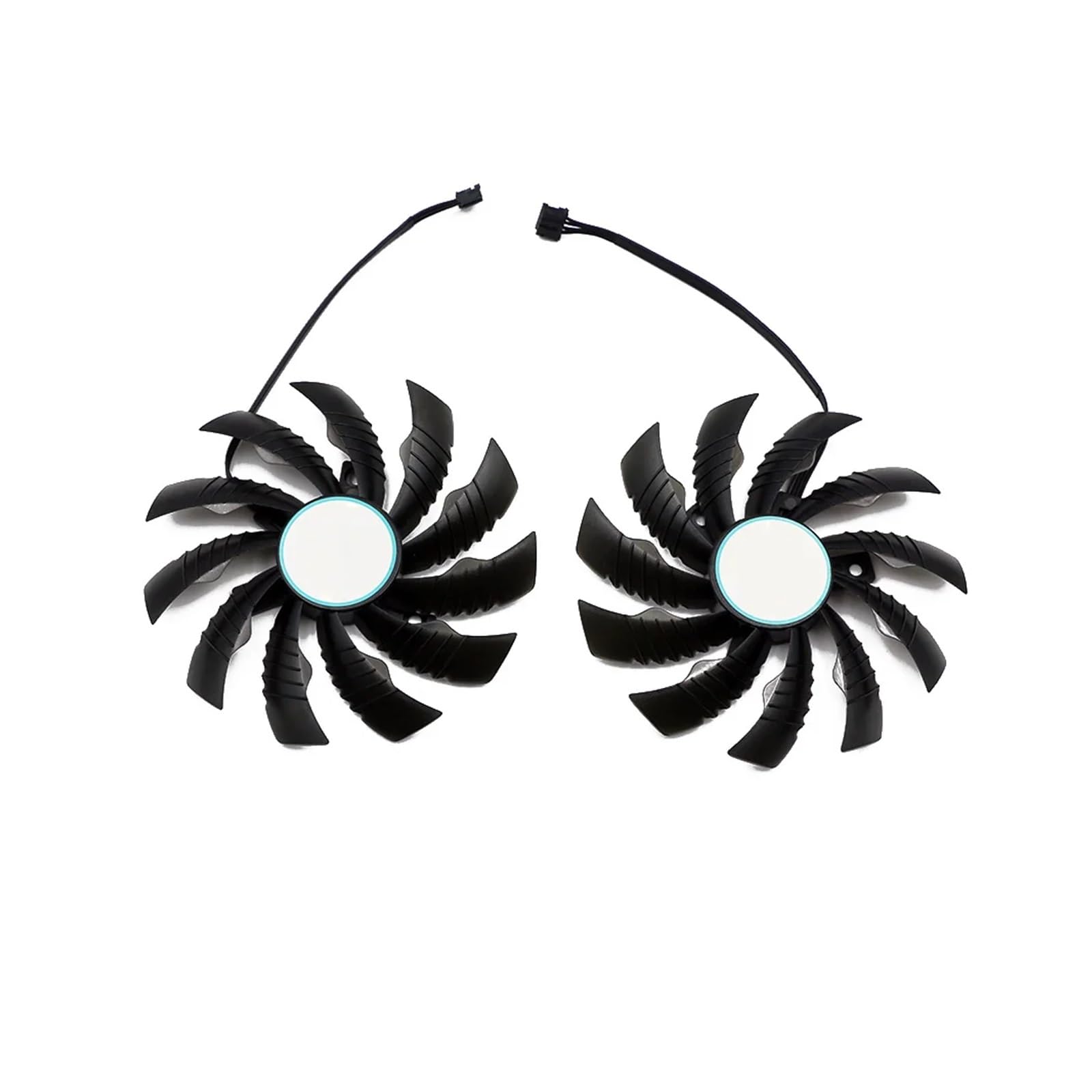 95 mm PLD10010S12H wentylator chłodzący GPU kompatybilny z kartą graficzną Gigabyte GeForce RTX 3060 3060Ti Eagle (2 szt.)