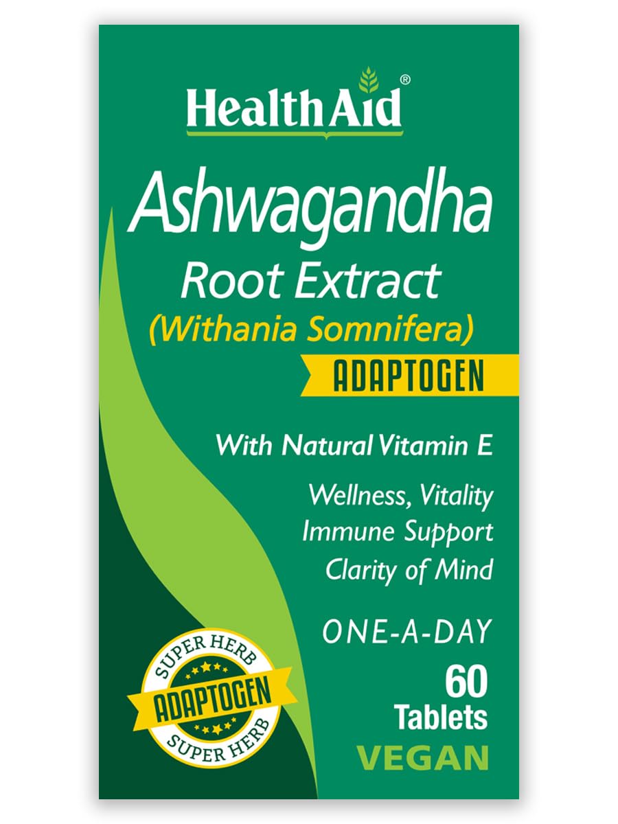Health Aid Ashwagandha 60 Caps