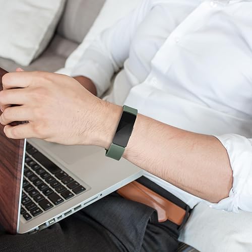 Miniatura 48 de Tobfit - Correas de reloj deportivas compatibles con Fitbit Inspire HR/Inspire/Ace 2 Fitness Tracker, para mujeres y hombres, pequeñas y grandes