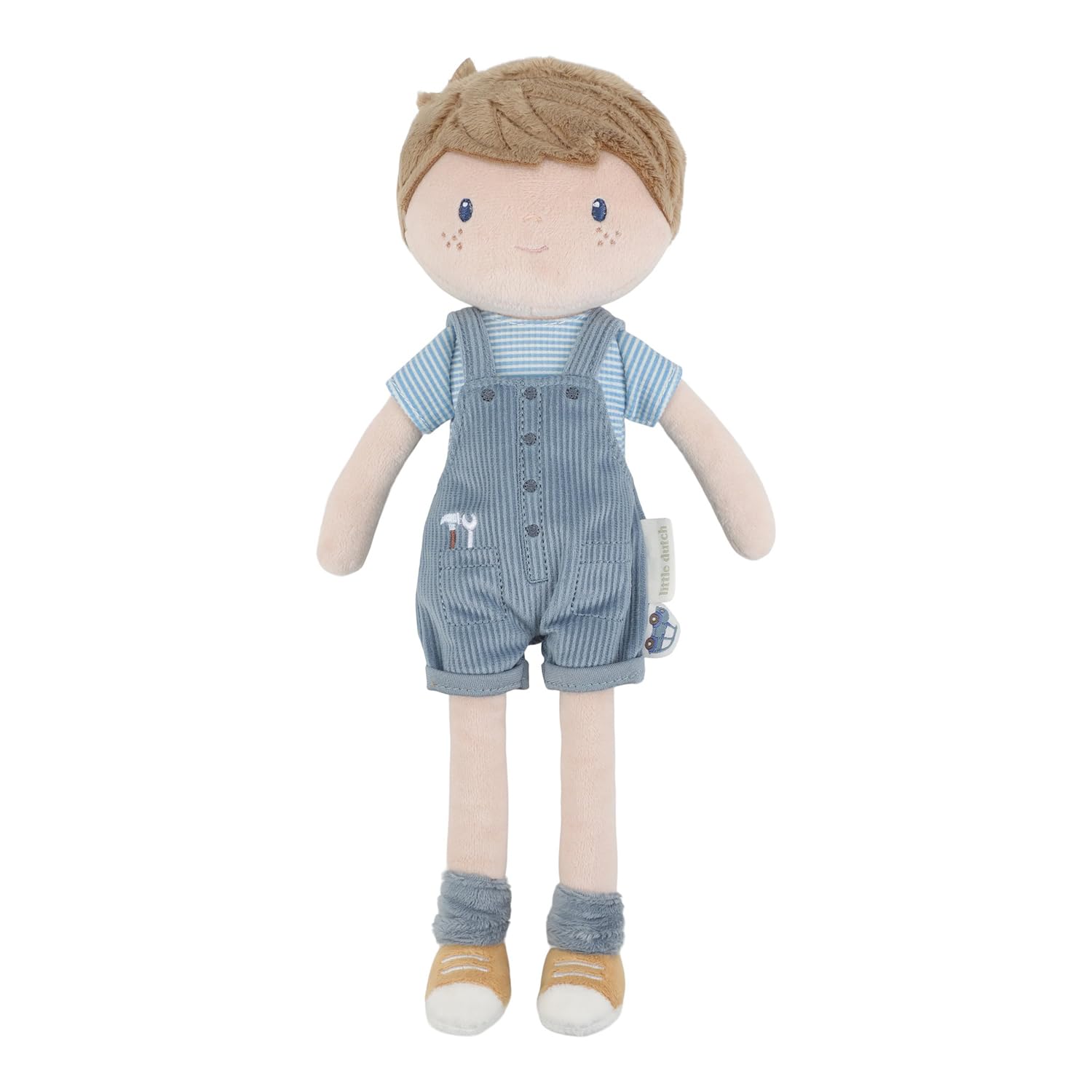 Little Dutch Muñeca de tela suave – Muñeca Jim – 35 cm grande – para niños a partir de 12 meses - 1