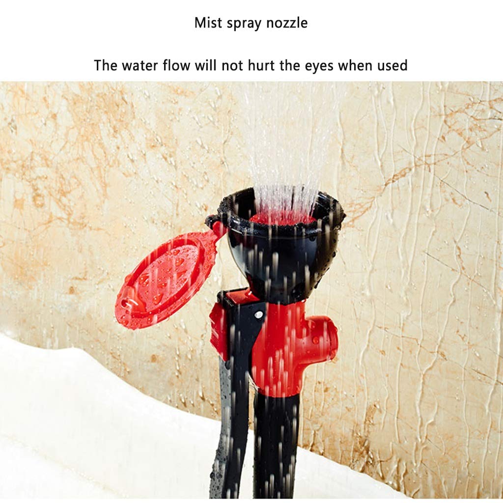 Lavaocchi Di Emergenza Portatile - Con Spruzzo Di Rame, Tubo Flessibile, Per Laboratorio - Foto 8