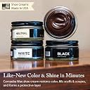 FootFitter Classic Shoe Shine Valet Box Set - Quality Shoe Cleaning Kit!, Brown, 12 Piece Set gallery image