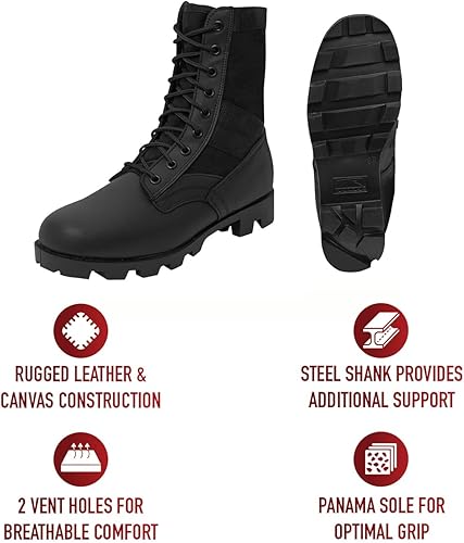 Miniatura 5 de Rothco Bota Jungle con punta de acero