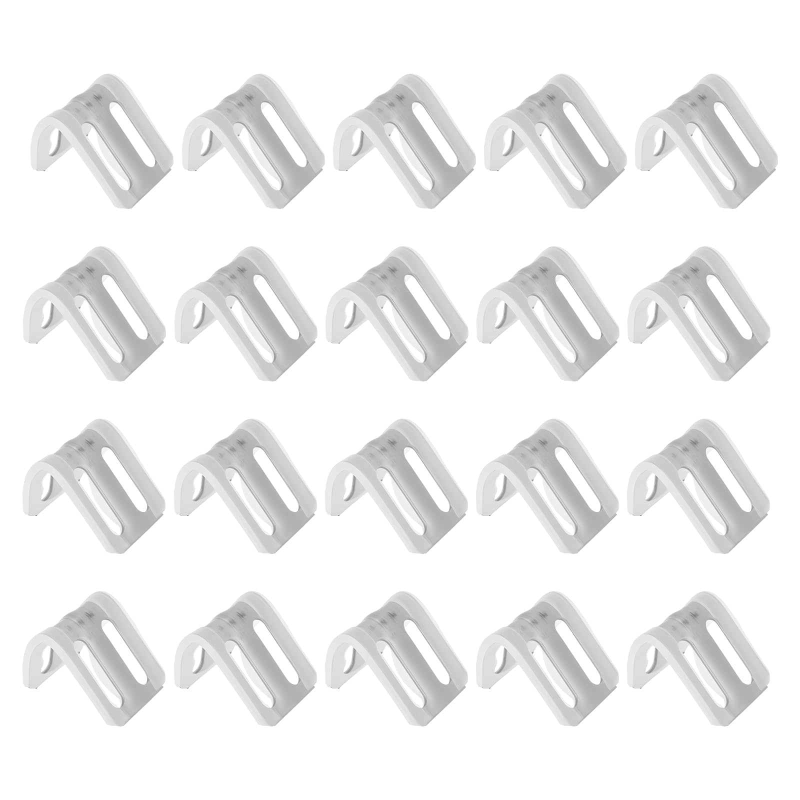 Emsea 50Pcs Upholstery Spring Clips For Zig Zag Serpentine Sofa Chair Replacement Hardware Furniture Fixing Parts 24X20.5x20mm