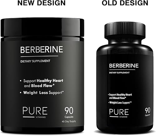 Miniatura 2 de Suplementos de berberina HCL de ultra alta resistencia de 1200 mg  90 cápsulas veganas  Suplemento de berberina orgánica para apoyo metabólico y