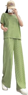 Toochki Women’s Pajama Set with Top & Pants|| Korean Night Suit|| Lightweight Printed Set || Soft & Comfy Sleepwear for Gi... Price In India