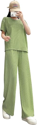 Toochki Women’s Pajama Set with Top &amp; Pants|| Korean Night Suit|| Lightweight Printed Set || Soft &amp; Comfy Sleepwear for Gi...