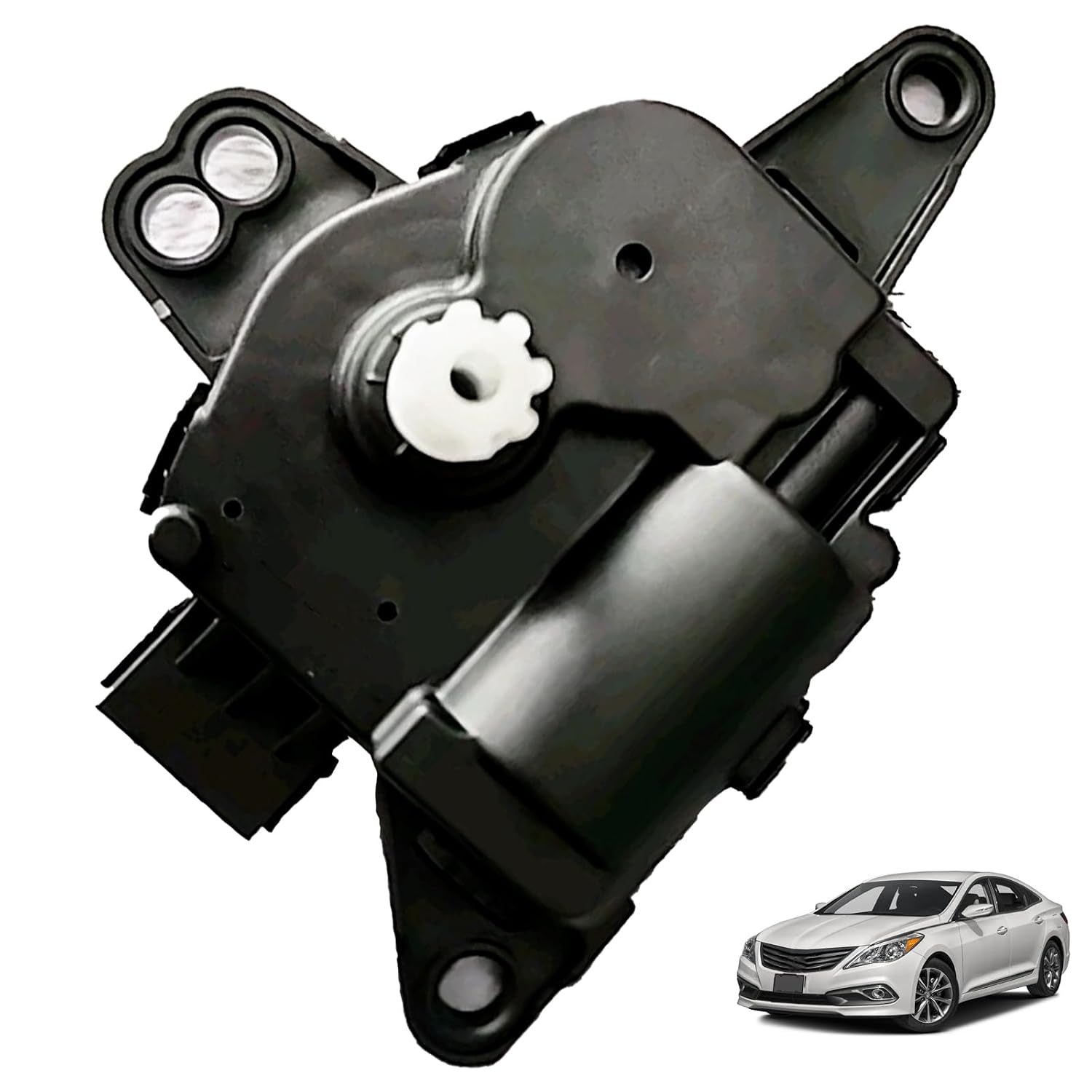 HVAC Heater Blend Door Actuator, Main Mode, 5-Pin, Fits Hyundai Azera 2010-2017, Elantra 2011-2016, Sonata 2011-2015, Kia Optima Forte Cadenza 2011-2016, Replace 604-327, 971573SAA0