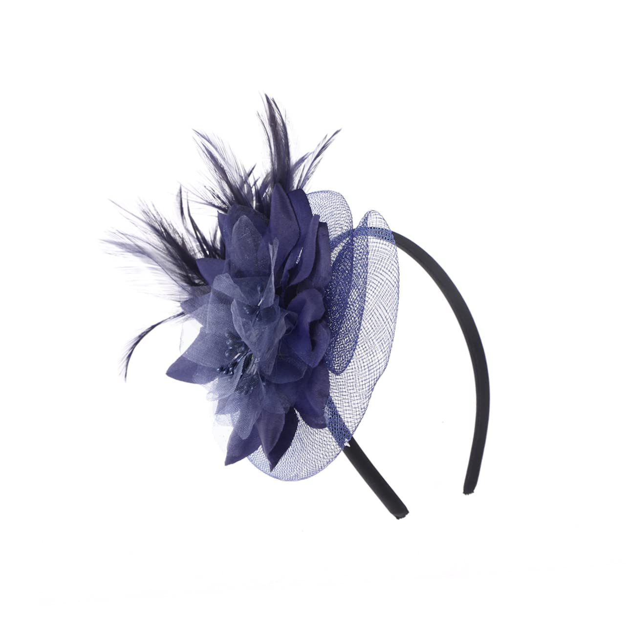 FRCOLOR 2Pcs Cravatte Per Veli Sposa Mini Fermagli Per Per Le Donne Fascia Cappello Di Fascinator Fascia Per 1920 Per Testa
