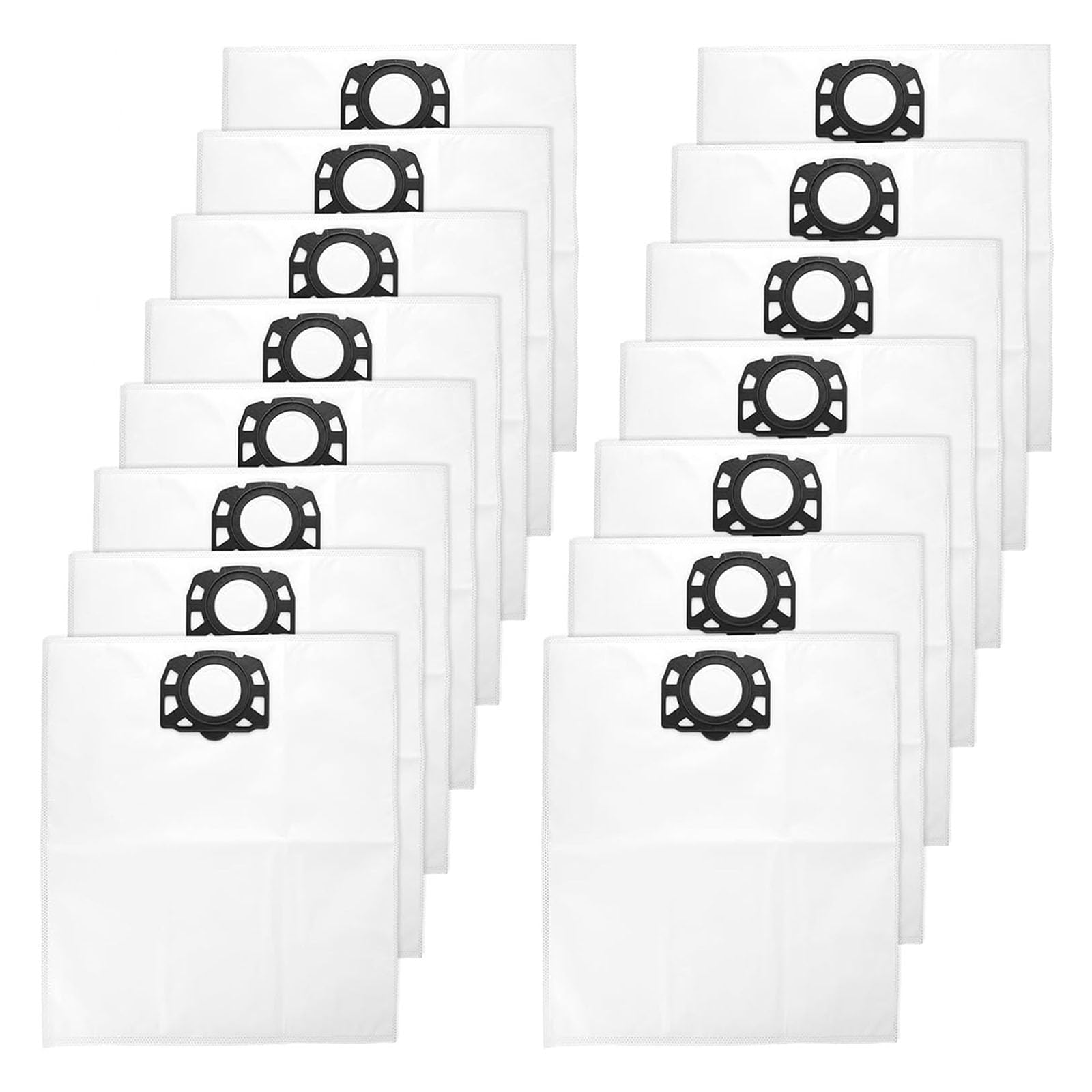Buxuaaaa Of 6/15 Robot Vacuum Bag Vacuum Cleaners Bag Collection Nonwoven Texture Cleaners Accessory Nonwoven Bags