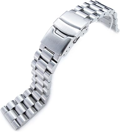 MiLTAT 22mm G10 military watch strap ballistic nylon armband, Brushed –  Strapcode