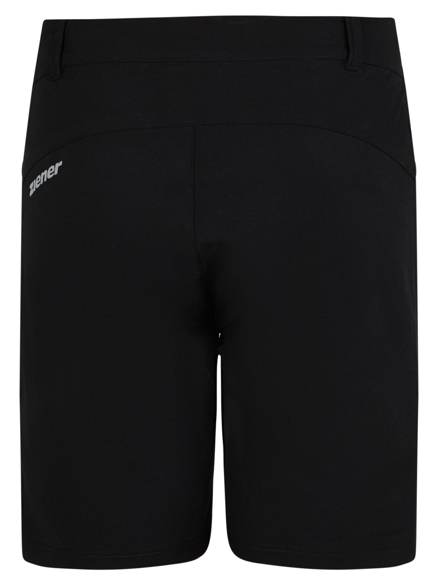 Ziener Unisex Kinder Fahrrad-Shorts mit Innenhose - Mountainbike/Outdoor/Freizeit - atmungsaktiv,schnelltrocknend,gepolstert Nado