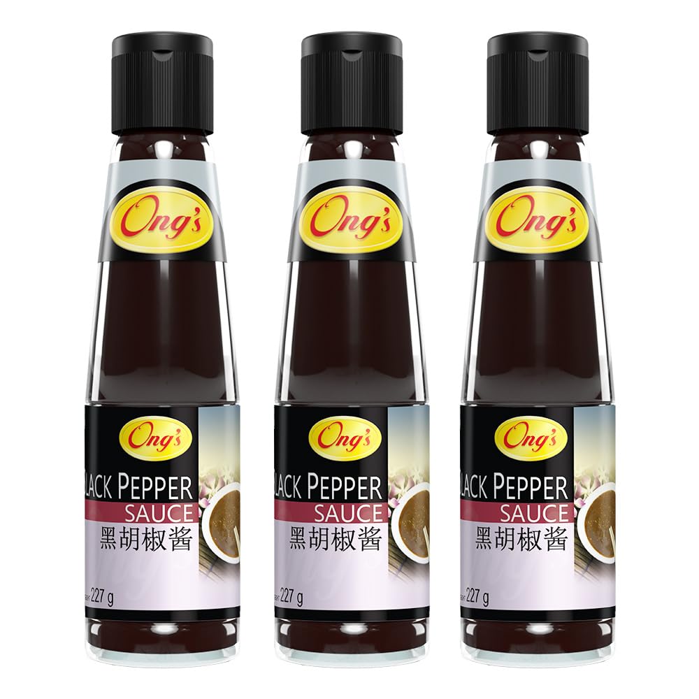 Ongs Black Pepper Sauce, 227 grams, Pack of 3 (B07RXLPT1F) Amazon Price History, Amazon Price Tracker