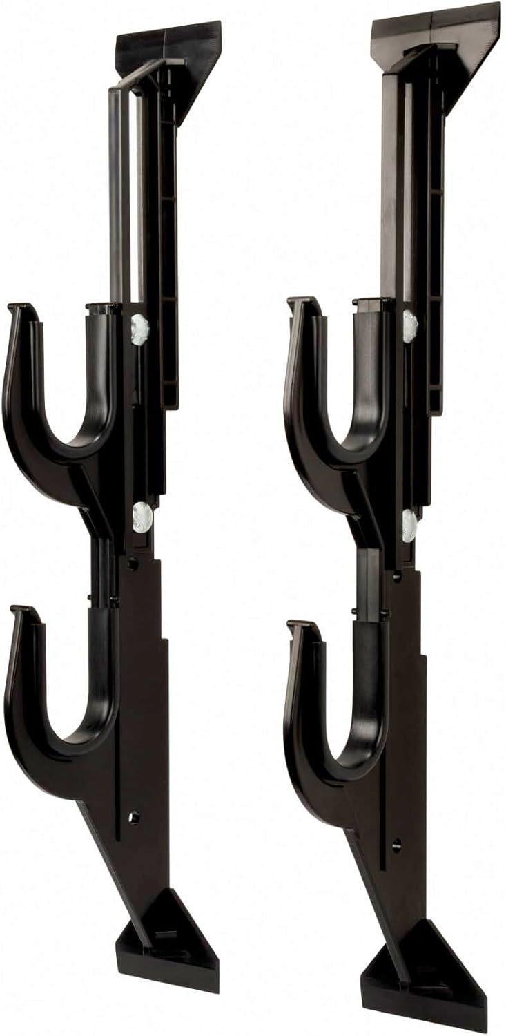 Allen Company Molded Truck Gun Rack for Rear Window - Gun Holder & Rifle Shell/Cartridge Buttstock Holder - Ammo Storage - Shooting Accessories - Black 6 x 3.5 inch