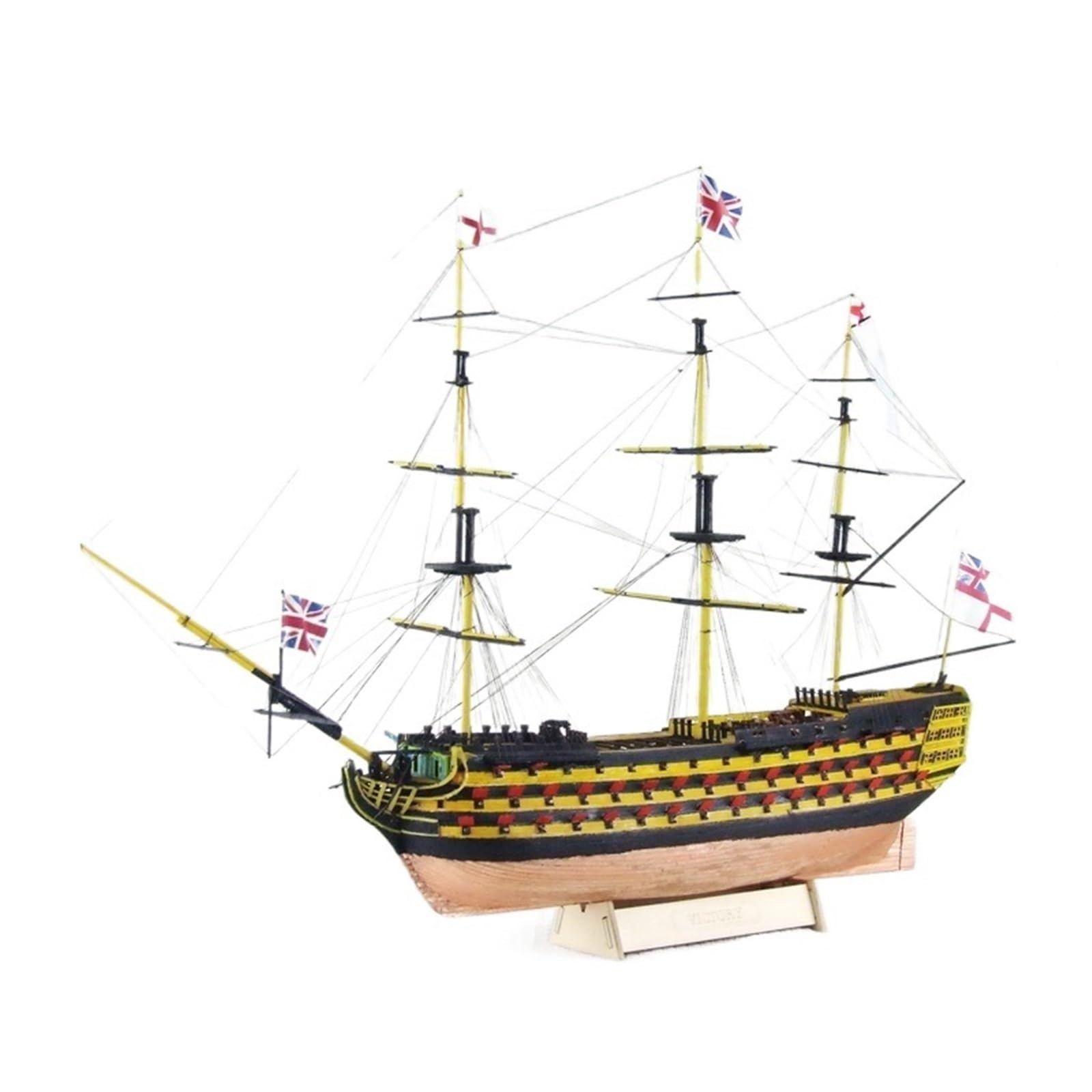 Amazon | HMS ヴィクトリー 1765 西洋木製帆船 英国海軍 船模型
