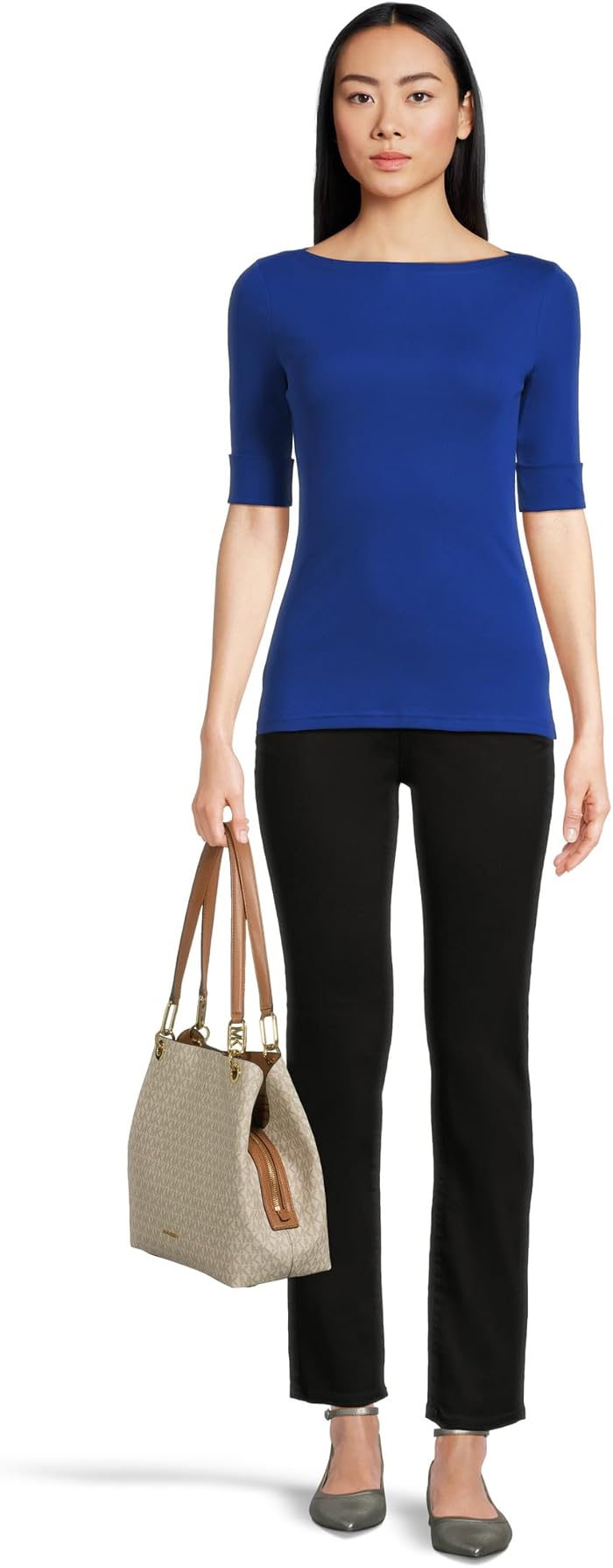 Женские сумки Michael Kors Kensington Large Shoulder Tote — фото 2