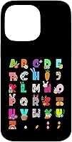 Vista 21 de Cute Alphabet Funny Easter Day ABC Letters Egg Rabbit Case for iPhone 17