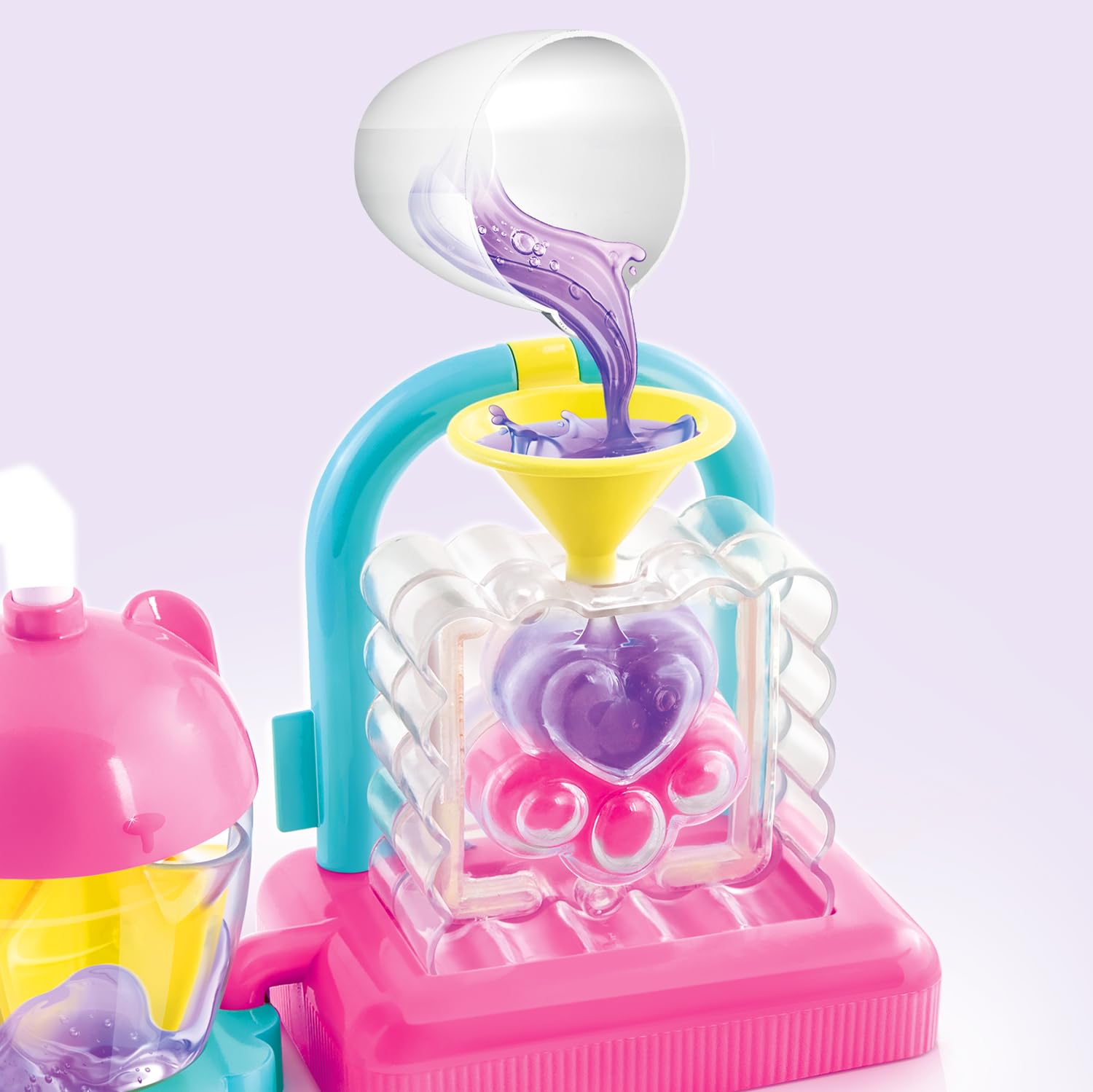 Canal Toys Squish Squish Squishy Factory – CREA TES Squishy Todo Esponjoso y Colorido – Añade Lentejuelas y personalizaciones – Idea de Regalo para niños a Partir de 6 años – Ocio Creativo – SQI 001