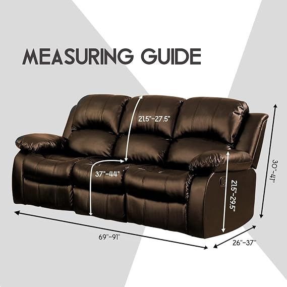 ULTICOR Jacquard 8-Pieces Recliner Sofa Covers Stretch Reclining Couch Covers for 3 Cushion Reclining Sofa Slipcovers Thick Soft Washable (Style 4) (Taupe)