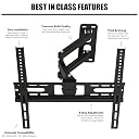 Caprigo Full-Motion TV Wall Mount for 26 to 50 Inch TV’s, Universal Heavy-Duty TV Mounting Stand Bracket with Swivel Rotation, Tilt & Cantilever Adjustments (M472) gallery image