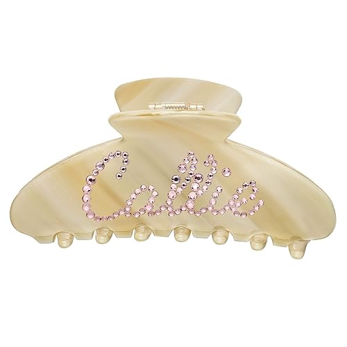 Miniatura 6 de Pinzas de pelo personalizadas para mujeres y niñas, pinzas de letras de diamantes de imitación, pinzas de pelo para novia, regalos personalizados