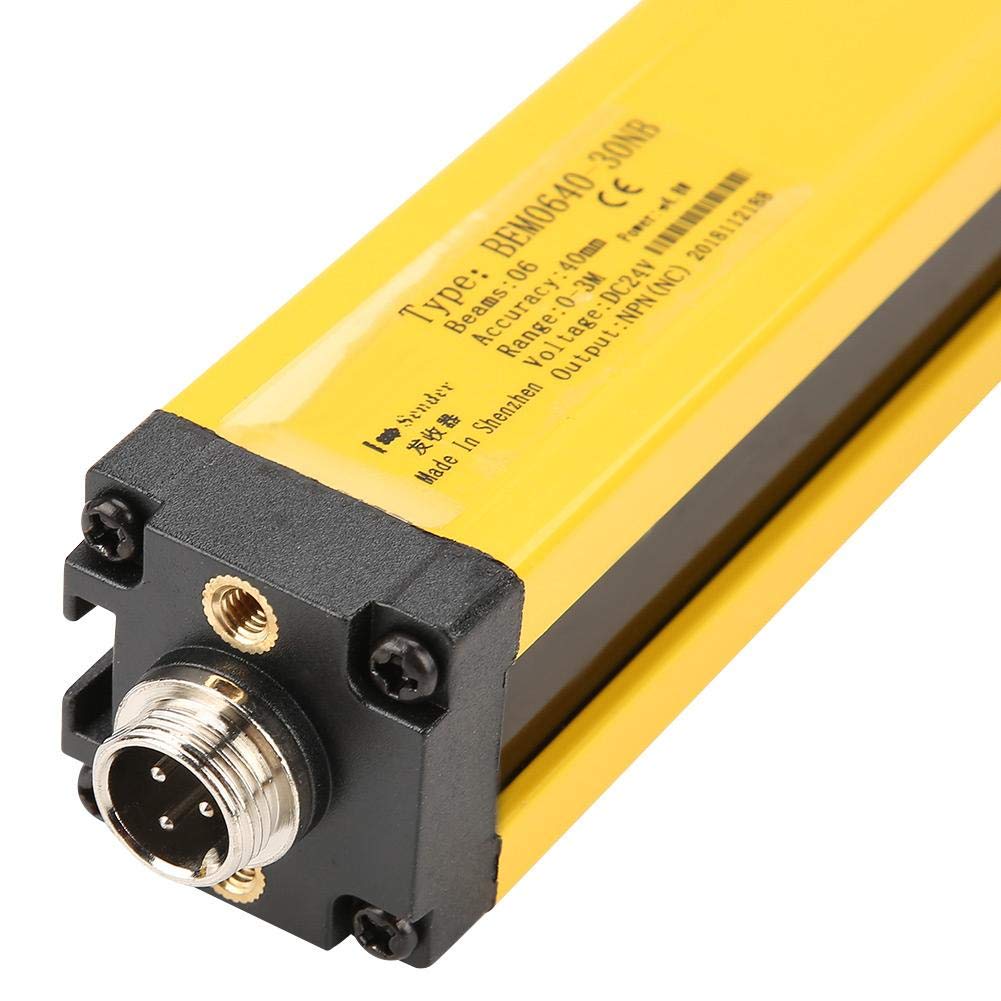Cortina de luz de seguridad, Protección industrial confiable Sensor seguridad 24VDC for maquinaria fábricas, talleres y líneas producción