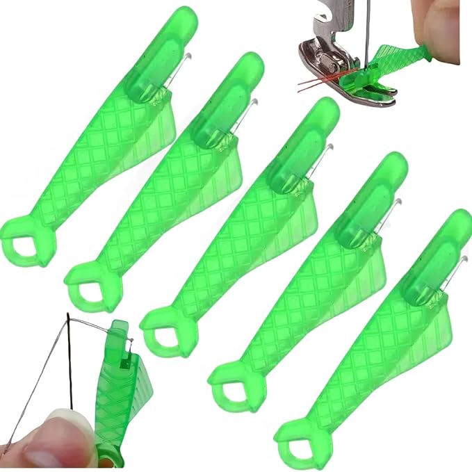 2025 Upgraded Fish Mouth Sewing Machine Needle Threaders, New Automatic Sewing N