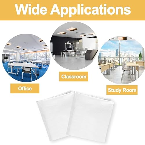 Miniatura 3 de Cubiertas de luz fluorescente para aula, oficina, hogar, 4 x 2 pies, filtros de luz escénicos rurales de Saskatchewan para eliminar la fatiga