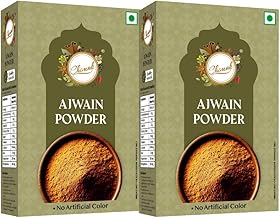 Chounk Spices Natural Ajwain Powder | Carom Seeds Powder with No Preservatives and No Additives | Carom Seeds Bishops Weed Powders - 200 gm (Pack of 2 x 100 grams)