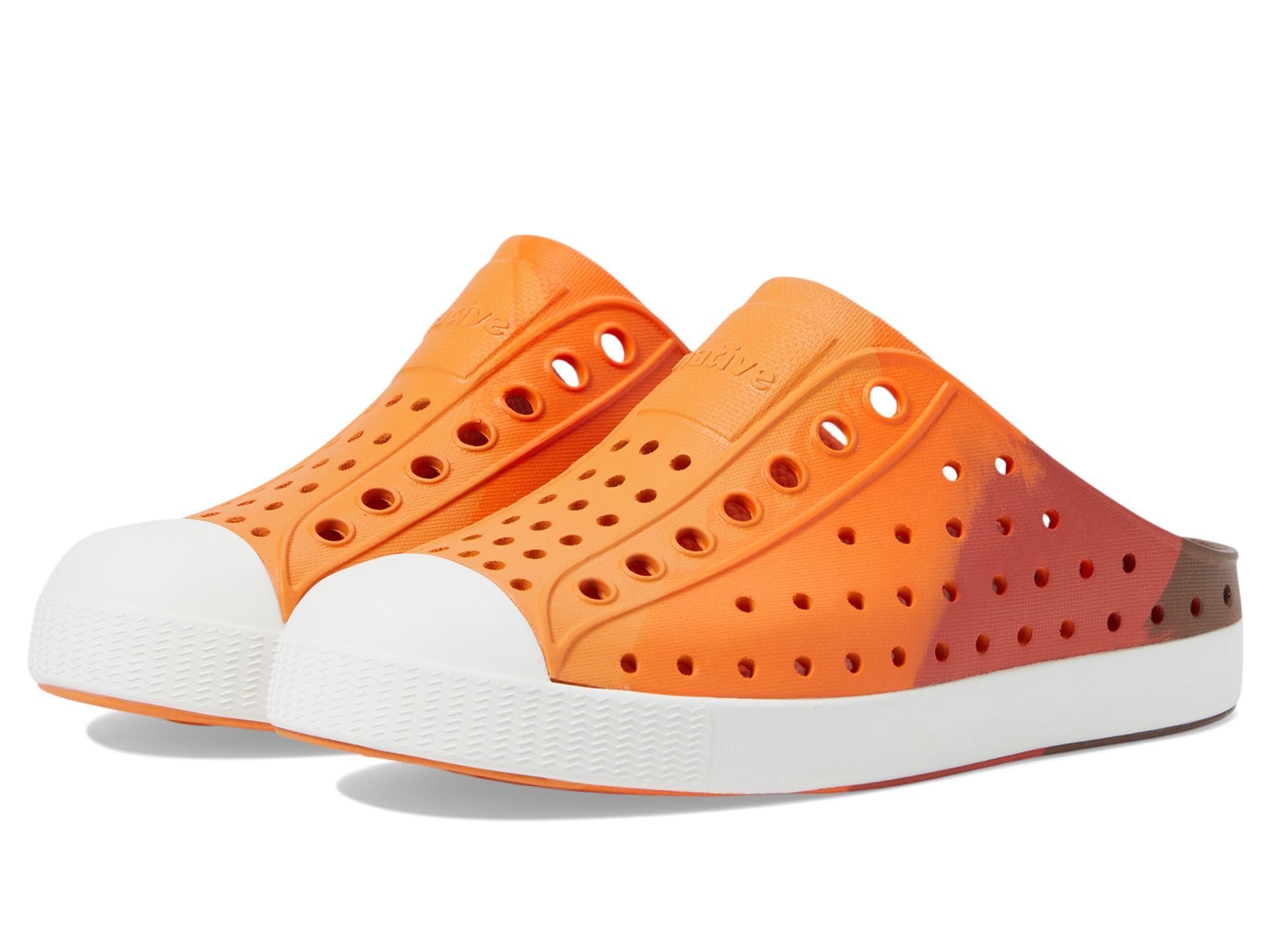 Native Shoes Kids Jefferson Clog Marble (Little Kid/Big Kid) Clogs for  Kids Synthetic Upper and Outsole