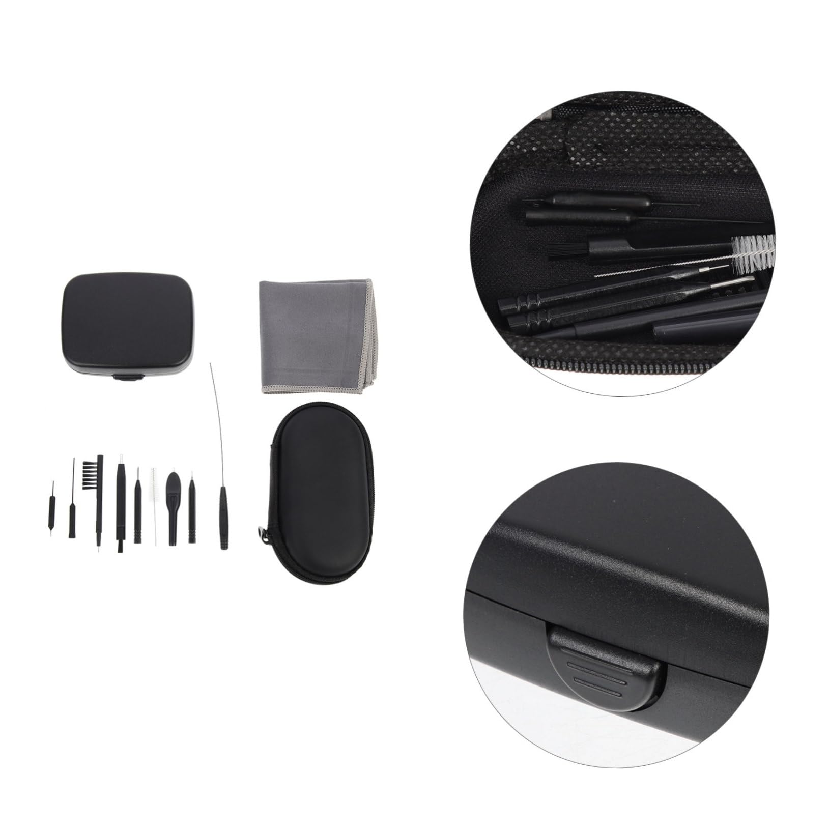 2 Juegos Kit de Limpieza de Accesorios y Tapones Herramientas Portátiles de Limpieza Incluye y Limpiador de Ventilación