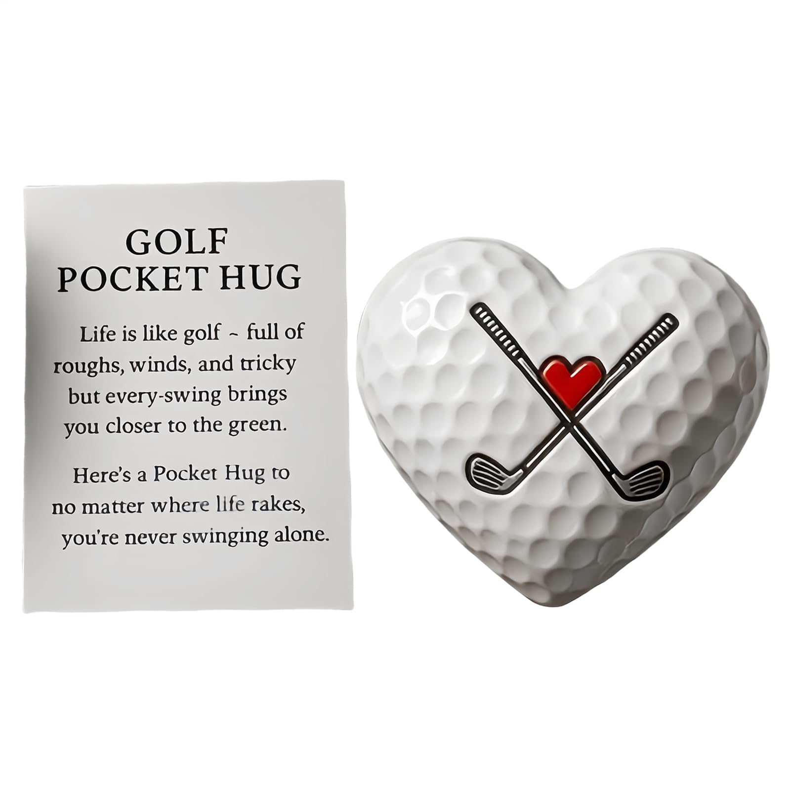 Balle de Golf motivante - Design, Texte d'encouragement gravé, Toucher agréable | Balle inspirante pour Joueurs, étudiants, Amateurs de Golf, Famille, Amis, Cadeau, Outd