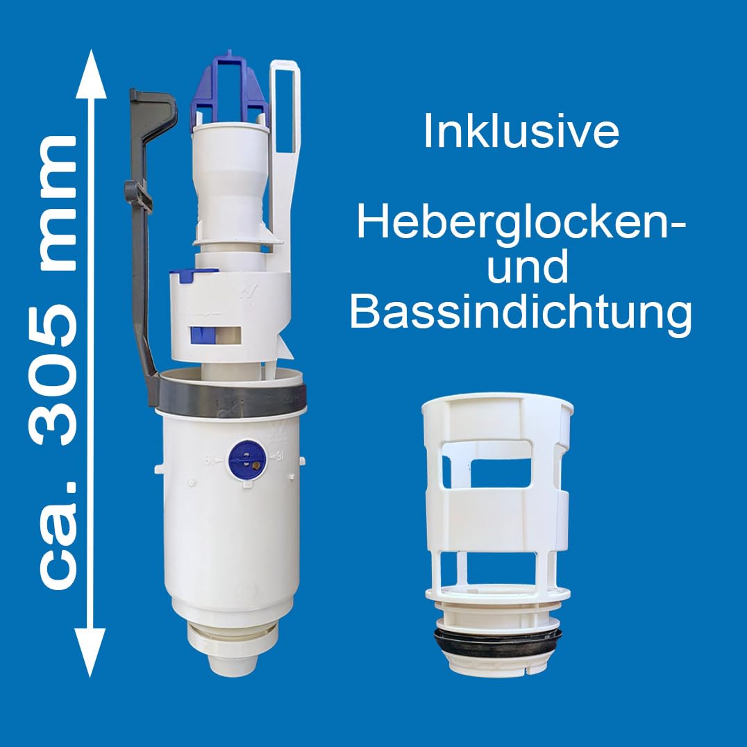 Heberglocke für Geberit Unterputz-Spülkasten UP120, UP200, Artline u. Kappa